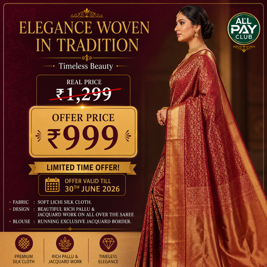 Premium Soft Lichi Silk Sarees